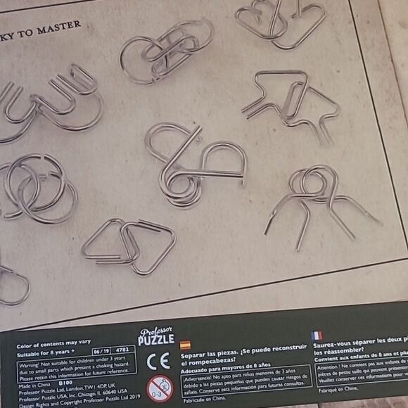 The Puzzler's Guild Metal Puzzle Collection - Picture 8 of 11